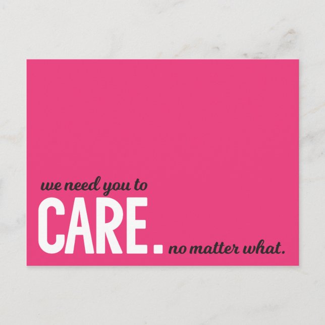 Vykort för ProChoice (Framsida)