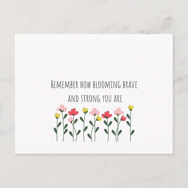 vykort för psykisk hälsa (Framsida)