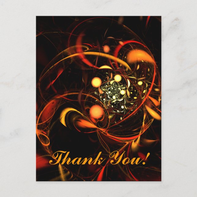 vykort för pulsslag Tack (Framsida)