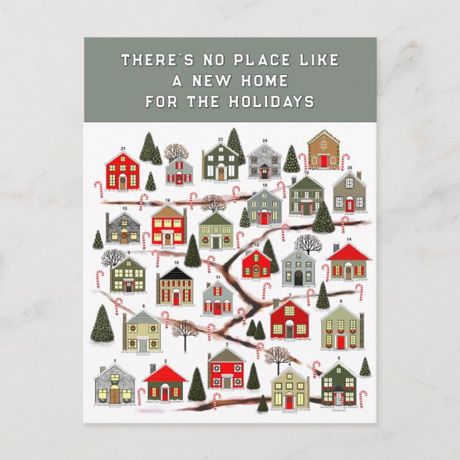 Vykort för Realtor Thanksgiving-Helgdag (Framsida)