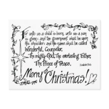 Vykort för Religiösa - julkort