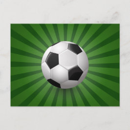 vykort för Retro-fotboll