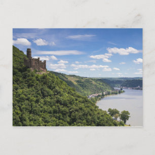 vykort för Rhine Valley - Castle Maus