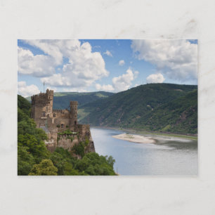 vykort för Rhine Valley - Castle Rheinstein