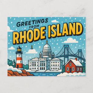 vykort för rhode island