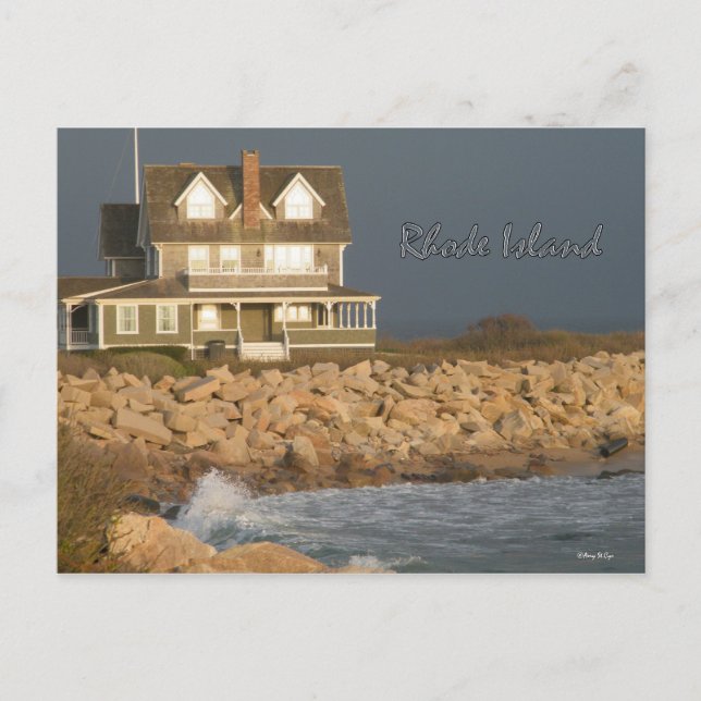 vykort för rhode island (Framsida)