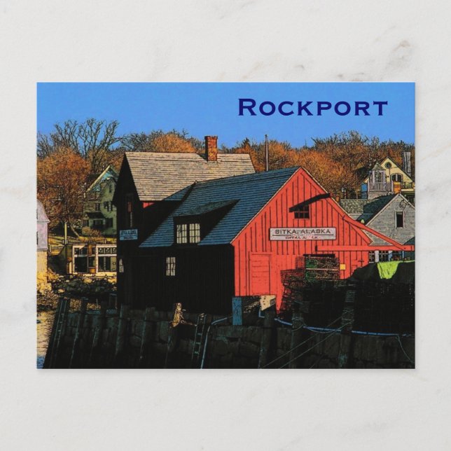 Vykort för Rockport (Motif #1) (Framsida)