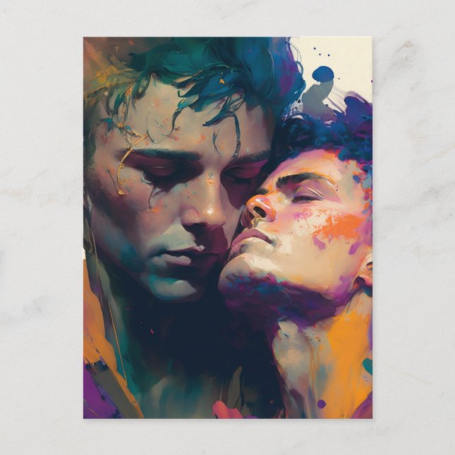 vykort för romantik (Framsida)