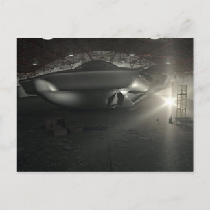 Vykort för Roswell UFO-Hangar