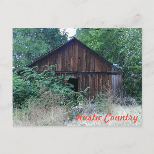 vykort för Rustic Land (Framsida)