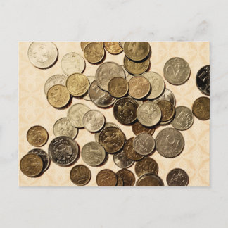 vykort för ryska mynt