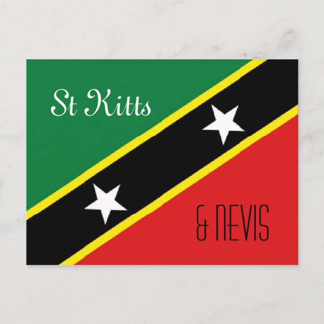 vykort för Saint Kitts och Nevis (Framsida)