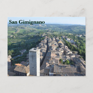 vykort för San Gimignano