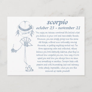Vykort för Scorpio [- BitchScope -]