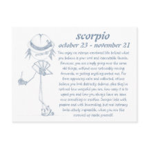 Vykort för Scorpio [- BitchScope -]
