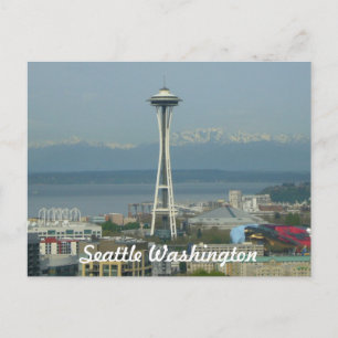 Vykort för Seattle horisontfoto