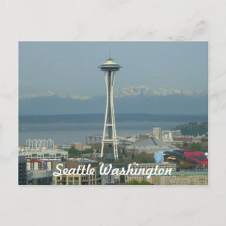 Vykort för Seattle horisontfoto