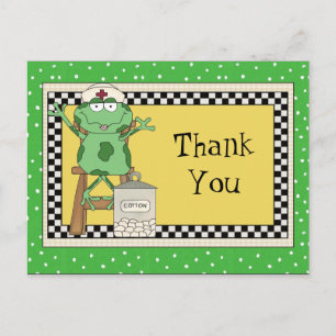 vykort för sjuksköterskans tecknad