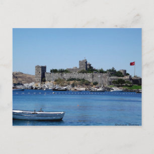 vykort för slottet Bodrum - Turkiet