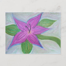 vykort för slumpmässig lila