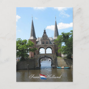 vykort för Snek Vatten Grind Holland
