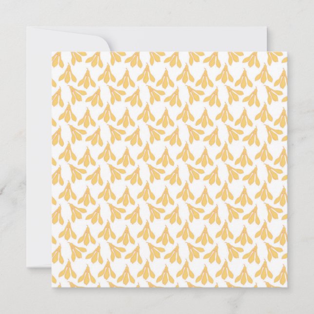 vykort för Snödroppvitraket (Framsida)