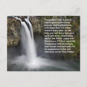 vykort för Snoqualmie Falls