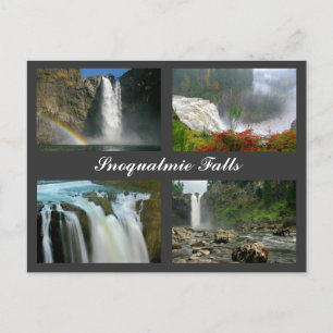 vykort för Snoqualmie Falls