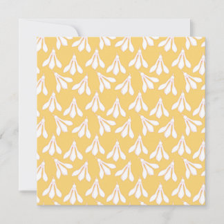 vykort för Snowdroppe Ray Rain för alla tillfälle