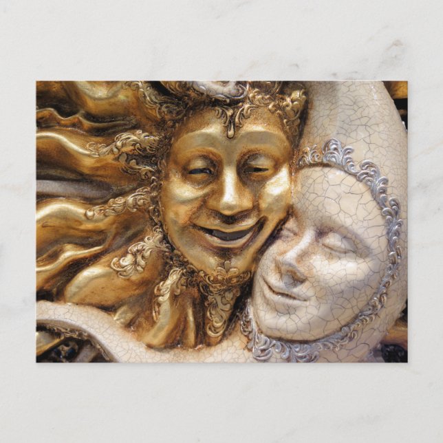 vykort för sol och måne (Framsida)