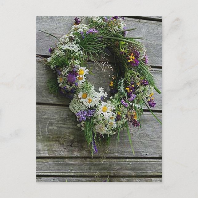 vykort för sommarsolstånd (Framsida)