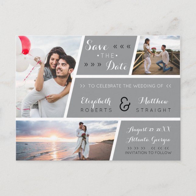 vykort för spara datum meddelande (Framsida)