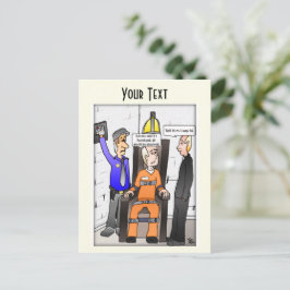 Vykort för sparad Blek Gult