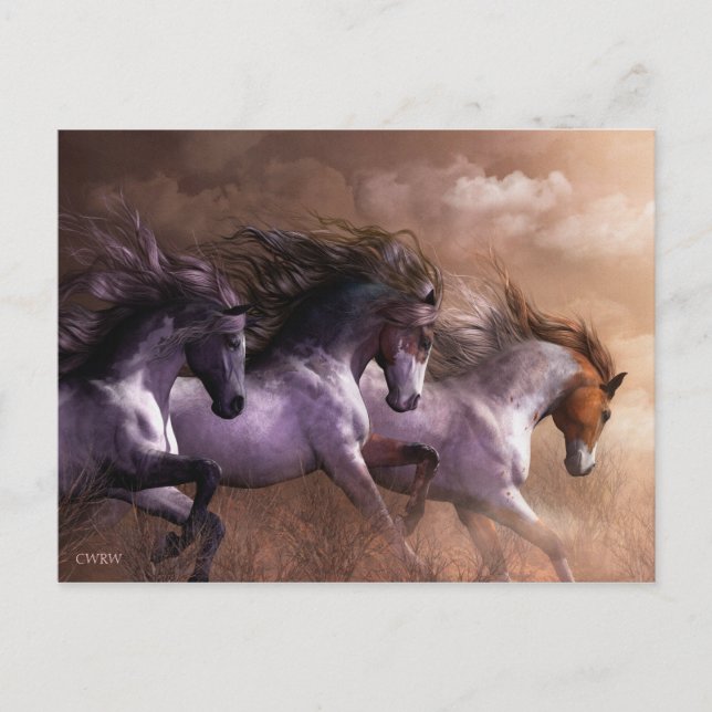 Vykort för 'Spring till frihet' (Framsida)