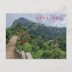 vykort för Sri Lanka Ellas syn på Sten