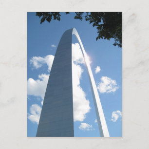 vykort för St. Louis Arch