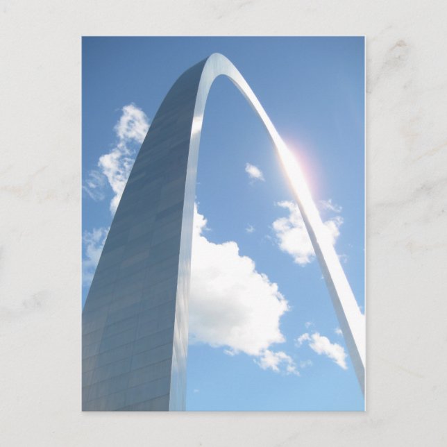 vykort för St. Louis Arch (Framsida)