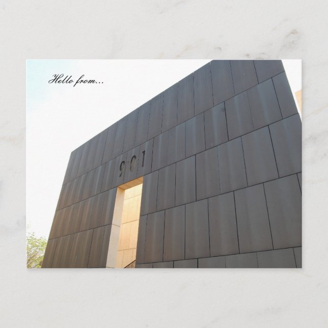 vykort för staden oklahoma (Framsida)