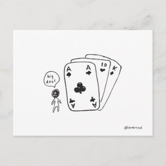 vykort för stor affär