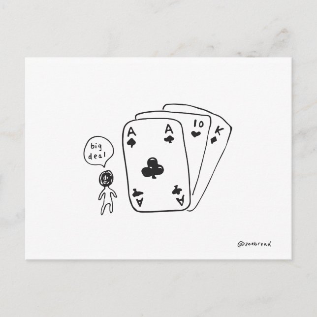 vykort för stor affär (Framsida)