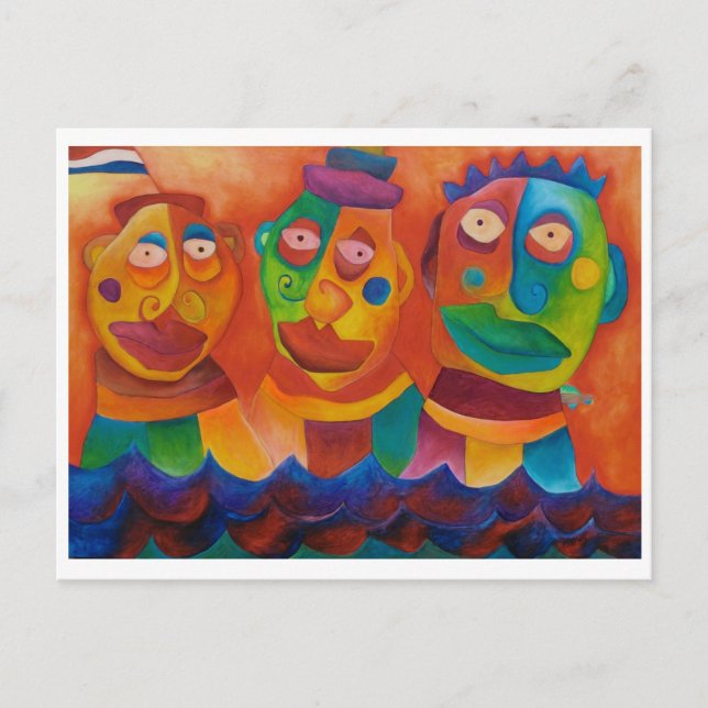 vykort för svällningsflottan (Framsida)