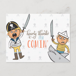 vykort för Swashbuckler Tack