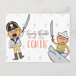 vykort för Swashbuckler Tack