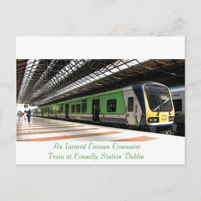 vykort för tåg (Framsida)