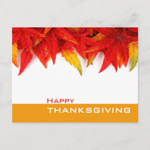 vykort för thanksgiving dag