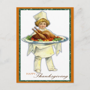 vykort för thanksgiving dag