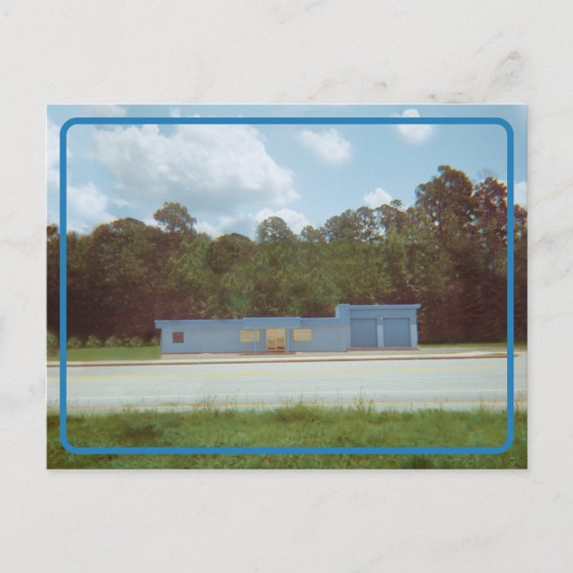 vykort för trådlös vintage (Framsida)