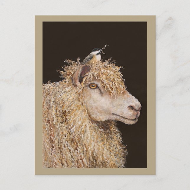 vykort för träinsamling (Framsida)