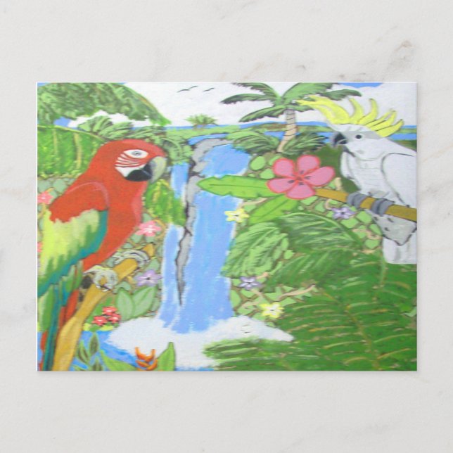 Vykort för tropiska paradisser (Framsida)