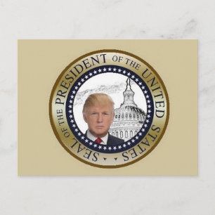 Vykort för TRUMP-invigning